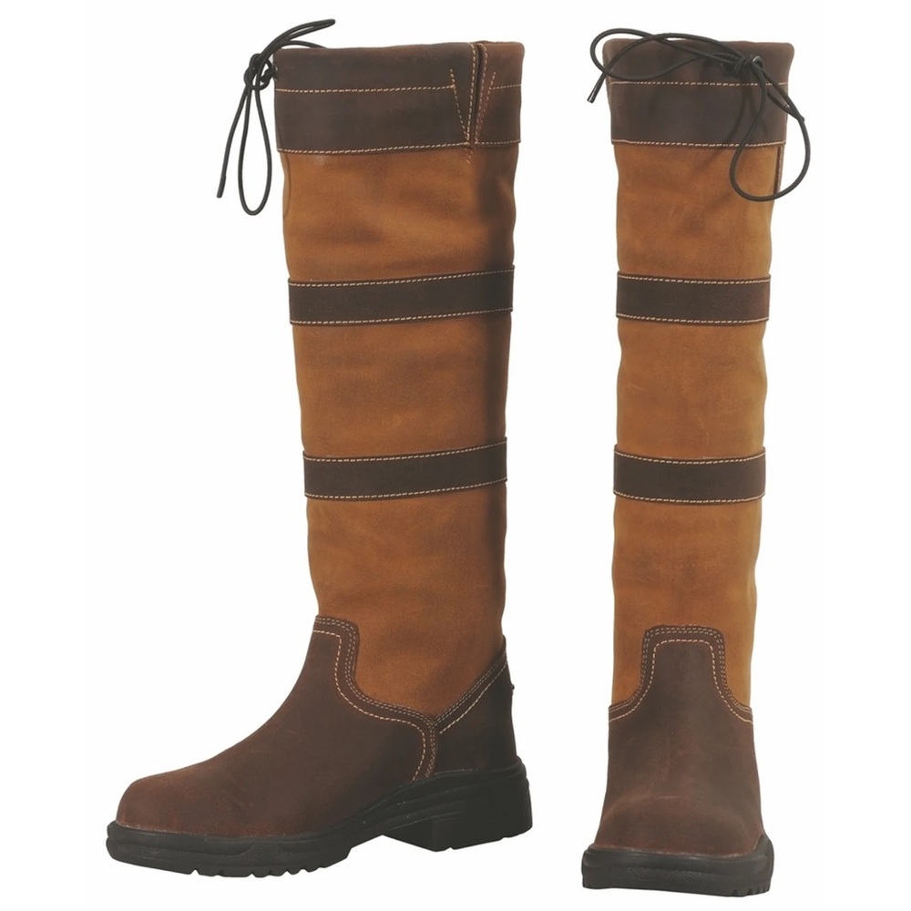 TuffRider Childs Lexington Water Proof Tall boot size 4